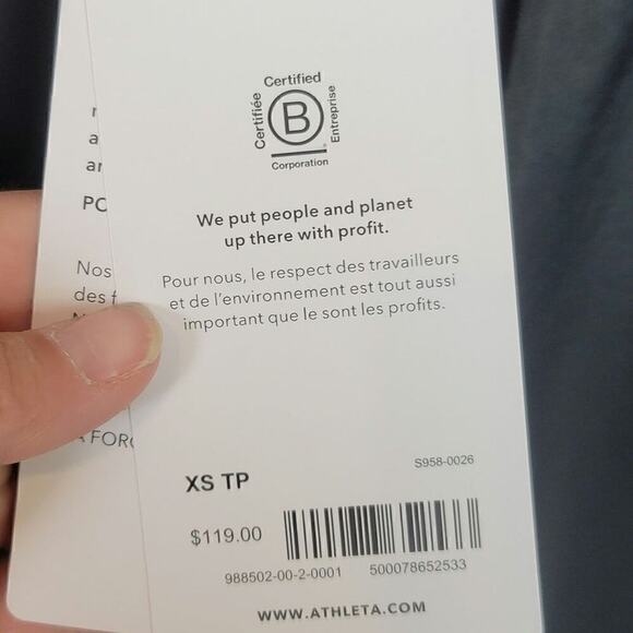 Athleta Black Calm Cool Romper in Satin Black, sz XS - Picture 12 of 14